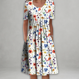 Eira™ – Baumwollkleid mit Bauchbedeckun
