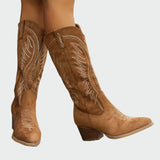 Sommerfeld™ | Modische bestickte Western-Stiefel