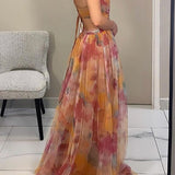 GISELLE | Chiffon Maxi Kleid