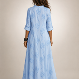 Merle | Bauchkaschierendes Blumen-Sommerkleid