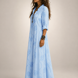 Merle | Bauchkaschierendes Blumen-Sommerkleid