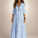 Merle | Bauchkaschierendes Blumen-Sommerkleid