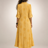 Merle | Bauchkaschierendes Blumen-Sommerkleid