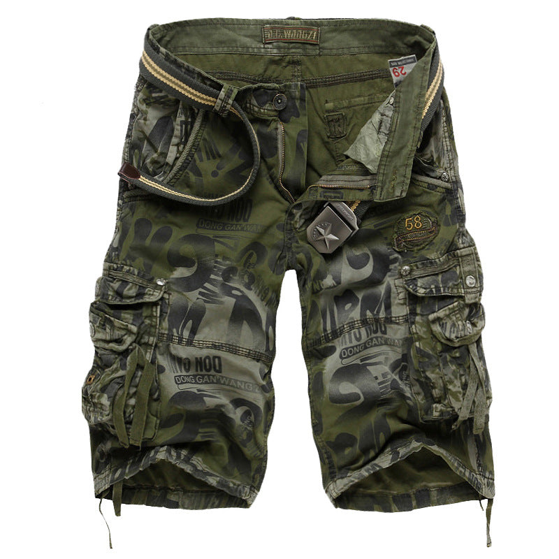 Sommerfeld | Herren Camouflage-Cargoshorts (1 kaufen, 1 GRATIS dazu)
