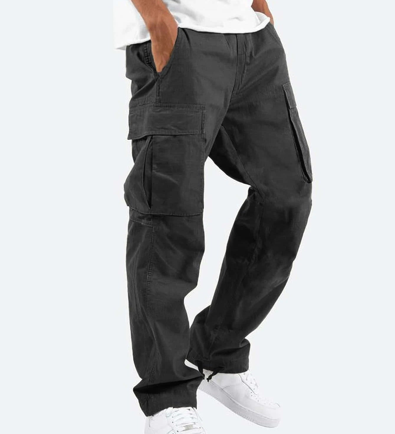 Sommerfeld™ | Herren Cargo-Hose mit weitem Schnitt – Freizeit & Utility-Hose