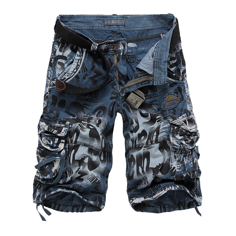 Sommerfeld | Herren Camouflage-Cargoshorts (1 kaufen, 1 GRATIS dazu)