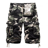 Sommerfeld | Herren Outdoor-Camouflage-Cargoshorts (1 kaufen, 1 GRATIS dazu)