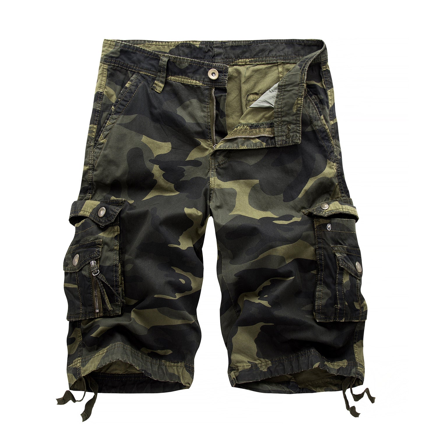 Sommerfeld | Herren Outdoor-Camouflage-Cargoshorts (1 kaufen, 1 GRATIS dazu)