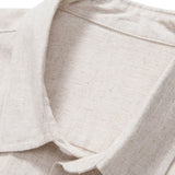 Hemd aus Leinen-Viskose-Mischung mit Knöpfen & Shorts aus Leinen-Baumwoll-Mischung mit Kordelzug