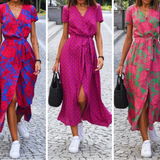 Jorlyn™ - Elegantes Kleid mit V-Ausschnitt und figurbetonter Passform