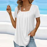 Nami | Fließende Bluse mit Karree-Ausschnitt