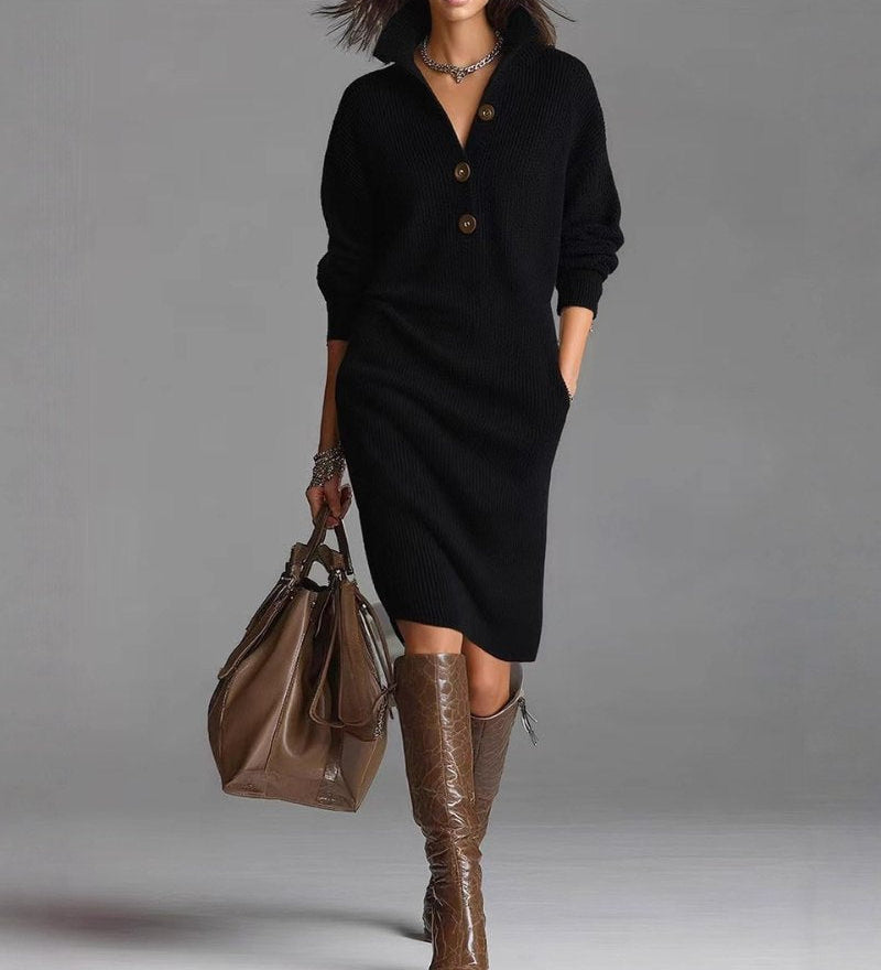 Apple™ - Warmes Elegantes Kleid | Bequem