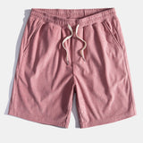 Kurzärmeliges Corduroy Kubanisches Hemd & Shorts