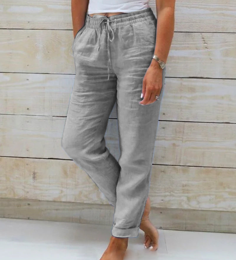Sommerfeld | Atmungsaktive Leinenhose für Damen (1 Kaufen, 1 GRATIS dazu)