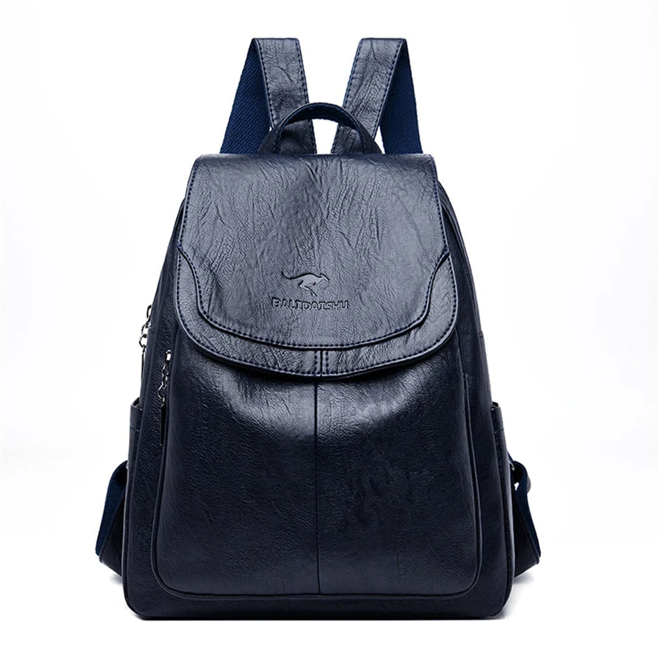 Eda | Anti-Diebstahl-Rucksack aus Leder
