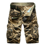 Sommerfeld | Lässige Baumwoll Camouflage Herren Shorts (1 kaufen, 1 GRATIS dazu)