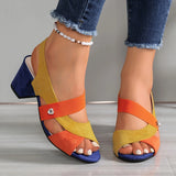 Sommerfeld™ | Komfortable High-Heels mit Kreuzriemen