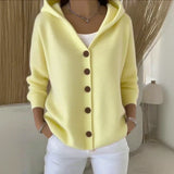 Sommerfeld | Strickjacke mit Kapuze
