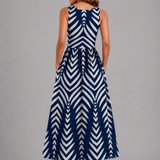 Franziska | Boho-Halterneck Midi-Kleid