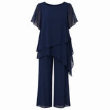 Sommerfeld | Zweiteiliges Set mit mehrlagigem Oberteil und Hose
