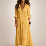 Merle | Bauchkaschierendes Blumen-Sommerkleid