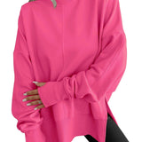Lena™ |  Bequemes Oversized-Langarm-Sweatshirt