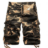Sommerfeld | Herren Outdoor-Camouflage-Cargoshorts (1 kaufen, 1 GRATIS dazu)