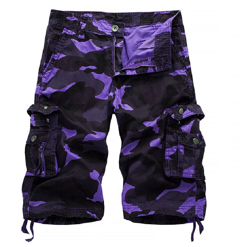 Sommerfeld | Herren Outdoor-Camouflage-Cargoshorts (1 kaufen, 1 GRATIS dazu)