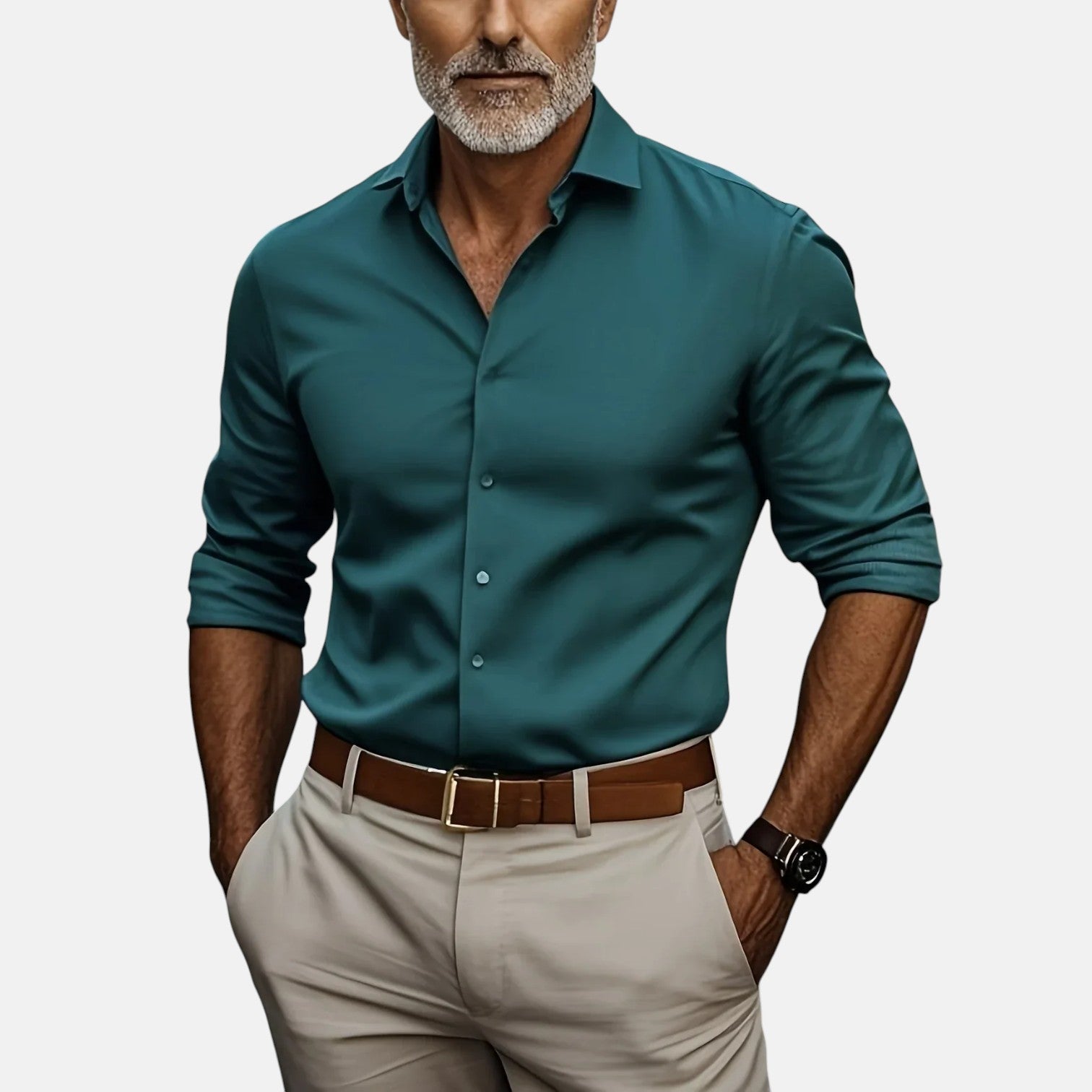 Sommerfeld | Herren Slim Fit Business Hemd mit Knitterfrei