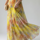 Charlotte | Weiches Wickel-Maxikleid