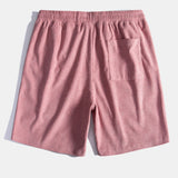 Kurzärmeliges Corduroy Kubanisches Hemd & Shorts