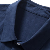 Hemd aus Leinen-Viskose-Mischung mit Knöpfen & Shorts aus Leinen-Baumwoll-Mischung mit Kordelzug