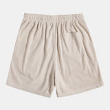 Kurzärmeliges Corduroy Hemd mit Knöpfen & Shorts