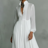 Gail™ - Minimalistisches Maxikleid