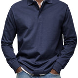 Sommerfeld | Langarm-Poloshirt für Herren (1 kaufen – 1 GRATIS dazu)