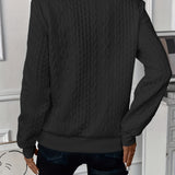 Sommerfeld | Eleganter Strickpullover mit Reißverschluss