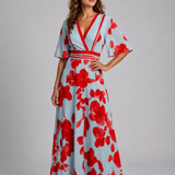 Isabell | Maxikleid mit V-Ausschnitt