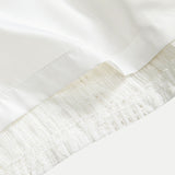 Geometrisches Jacquard-Kubanisches Hemd mit Ösen & strukturierte Shorts mit Futter