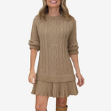 Trivora™ - Stilvolles & Warmes Strickkleid