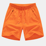 Hemd mit Blumenpflanzenmuster und Knopfleiste sowie Shorts zum Schwimmen