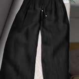 Sommerfeld | Weite Leinenhose für Damen (1 Kaufen, 1 GRATIS dazu)