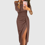 Ely™ - Schickes Maxikleid mit Neckholder und Eleganter, Fließender Passform