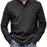 Sommerfeld | Langarm-Poloshirt für Herren (1 kaufen – 1 GRATIS dazu)
