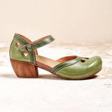 Laisy - Orthopädische Sandalen mit niedrigem Absatz