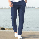 Sommerfeld™ | Herren Freizeithose mit elastischem Bund – Bequeme und stilvolle Stoffhose für Alltag und Urlaub