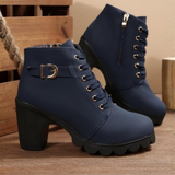 Sommerfeld | Schnürstiefeletten mit Metallschnalle