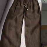 Sommerfeld | Weite Leinenhose für Damen (1 Kaufen, 1 GRATIS dazu)