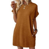 Ivay™ – Minimalistisches Sommerkleid mit Rundhalsausschnitt