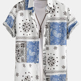 Hemd mit Paisley-Muster #Zufälliges Musterdesign# & Shorts zum Schwimmen