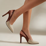 Sommerfeld™ | Kontrast-Slingback-Pumps